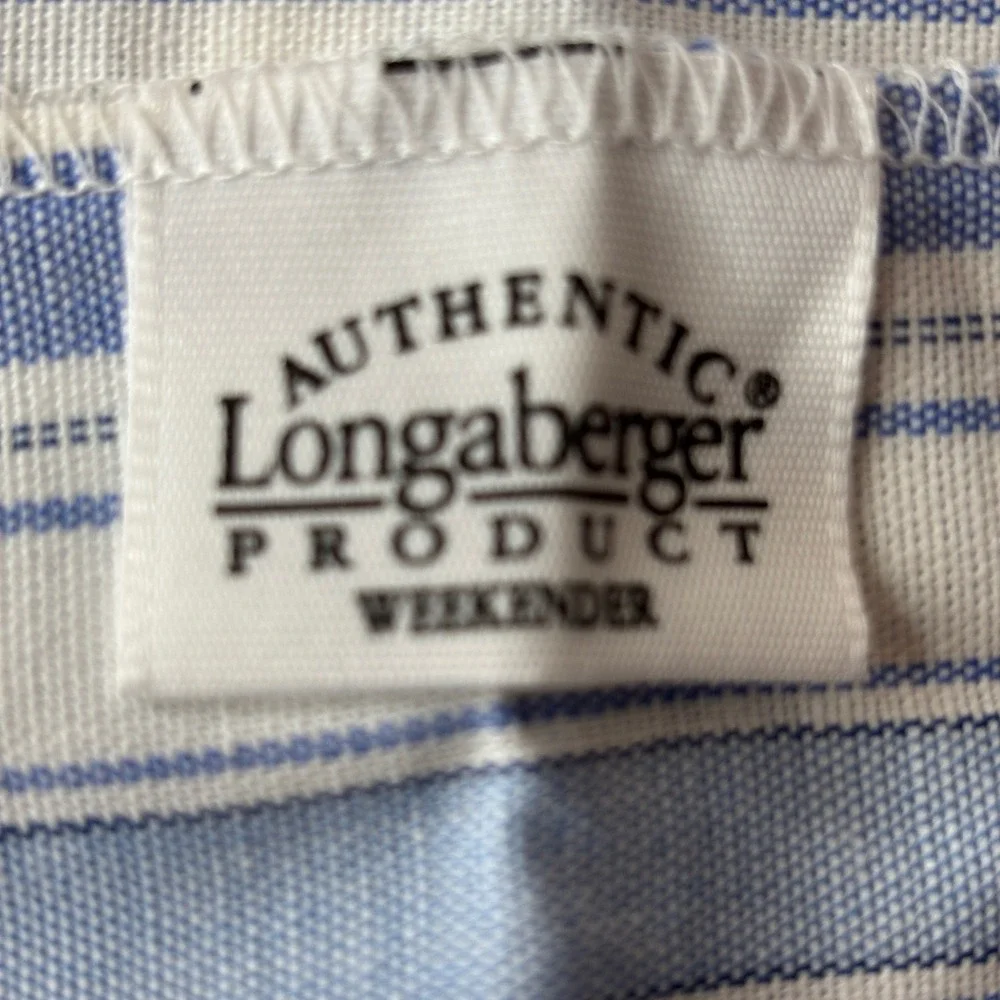 Longaberger weekender basket